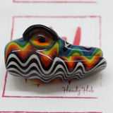 Hulaglass Crocodile Head Wig Wag Pendant