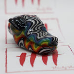 Hulaglass Crocodile Head Wig Wag Pendant